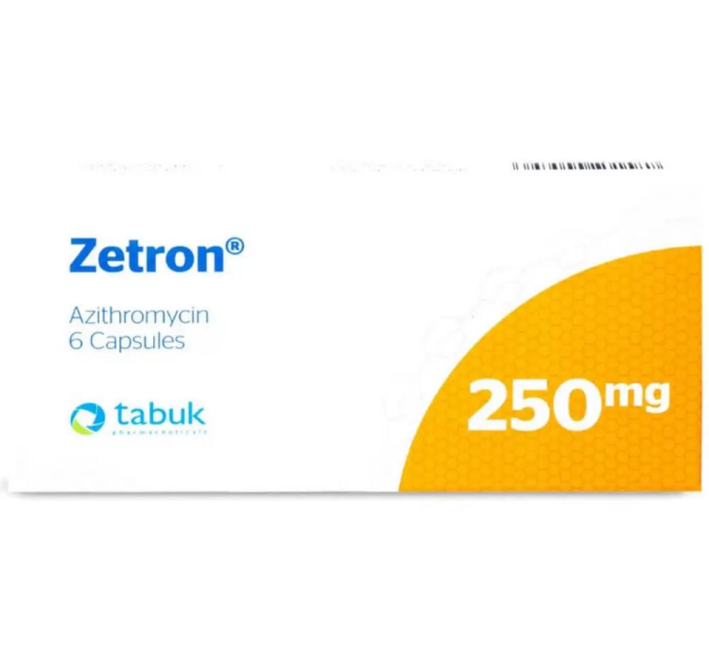 ZETRON 250MG 6CAP