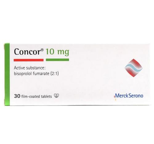 CONCOR 10MG 30TAB
