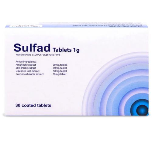 SULFAD 1000MG 30TAB