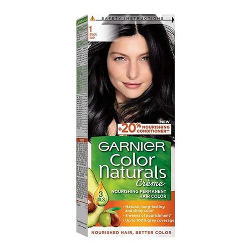 GARNIER HAIR DYE COLOR  NORMAL BLACK 1