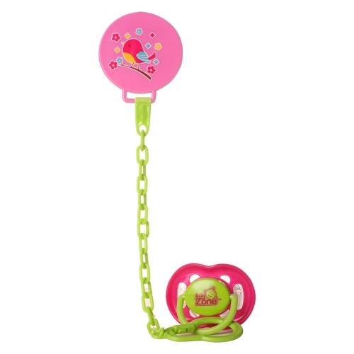BABY ZONE PACIFIER WITH CHAIN 0-6 M 8173