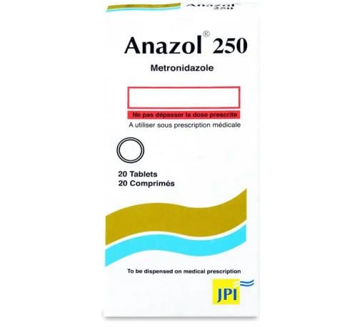 ANAZOL 250MG 20TAB