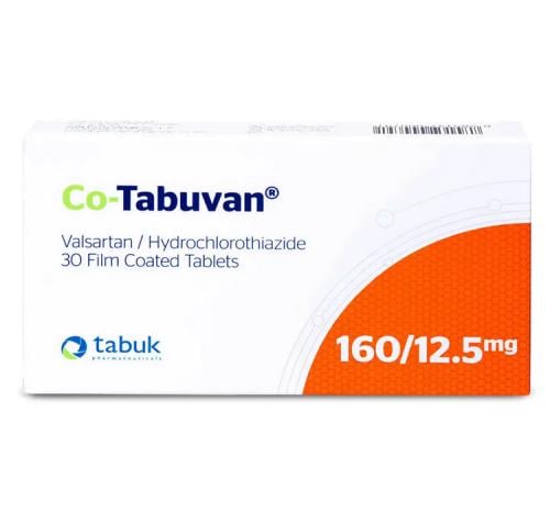 CO-TABUVAN 160/12.5MG 30TAB