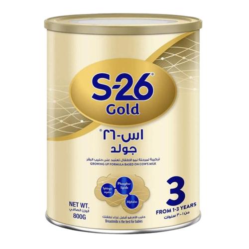 اس 26 جولد حليب أطفال المرحلة الثالثة من عمر سنة و...