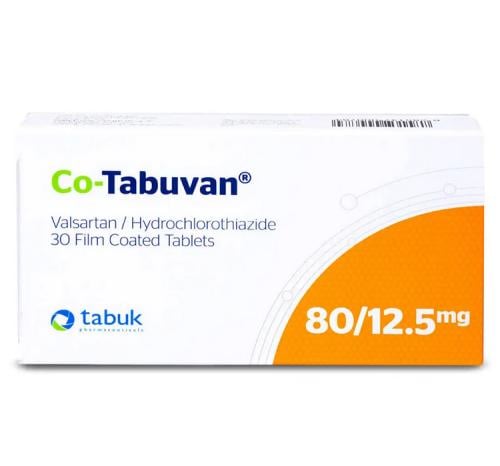CO-TABUVAN 80/12.5MG 30TAB