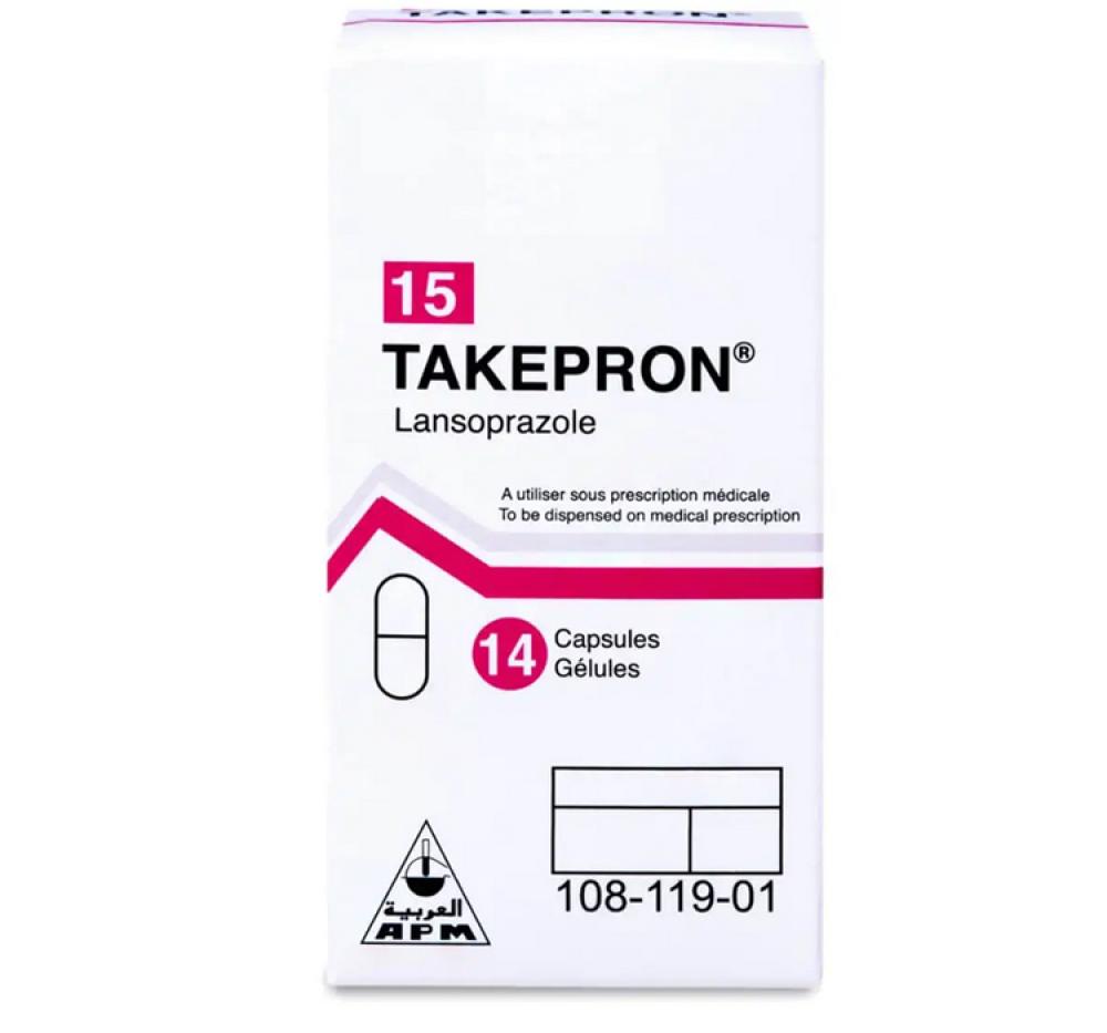 TAKEPRON 15MG 14CAP