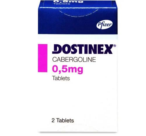 DOSTINEX 0.5MG 2TAB