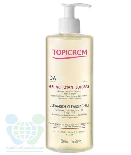 TOPICREM DA ULTRA RICH CLEANSING GEL 500 ML