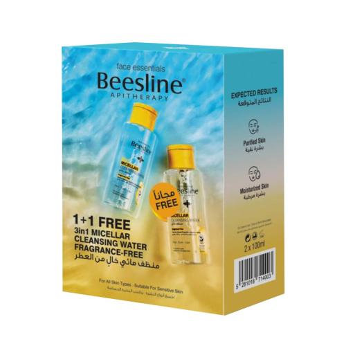 BEESLINE MICELLAR WATER FRAGRANCE FREE 400ml 1+1 FREE