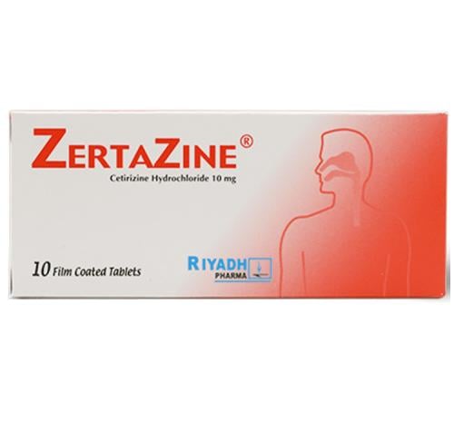 زيرتازين 10 مج حبوب 10 ق