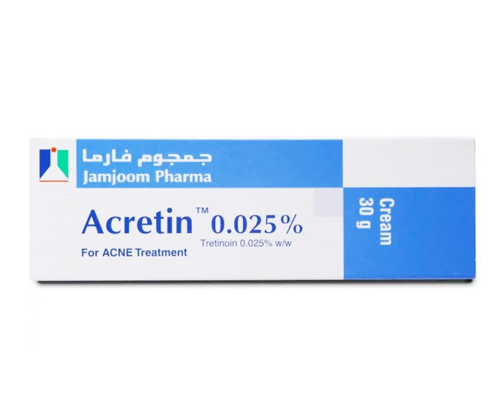 ACRETIN 0.025% CREAM