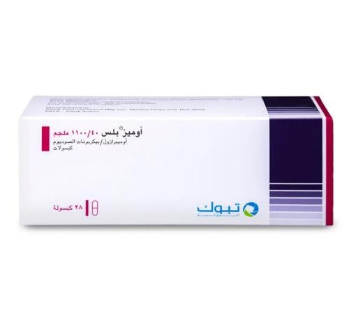 OMIZ PLUS 40/1100MG 28CAP