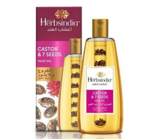 HERBSINDIA HAIR OIL CASTOR AND 7 SEEDS 280ml