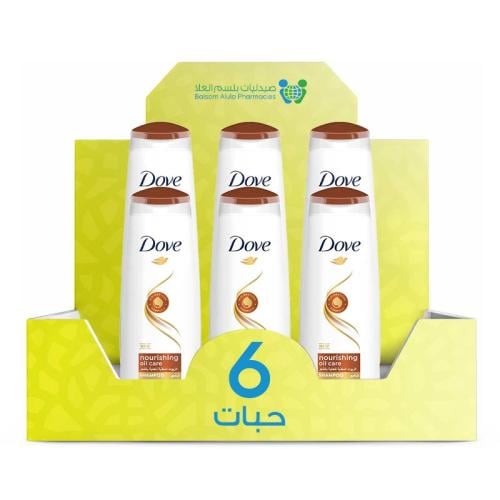 Dove Shampoo Care with Nourishing Oil 400ml *6 Pack | Value Box