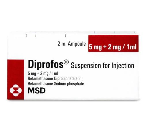 DIPROFOS INJECTION 2MG+5MG/ML 1 AMP