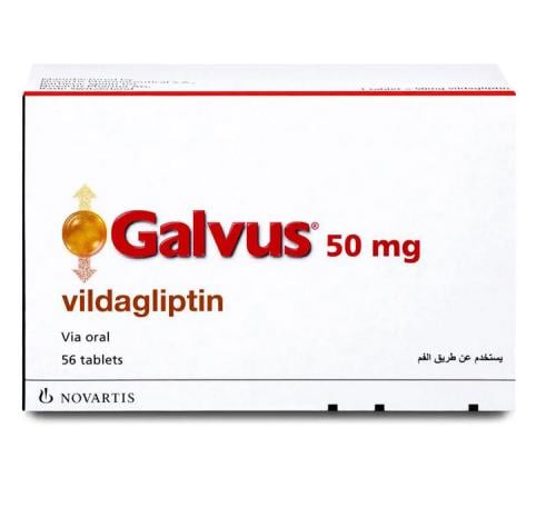 GALVUS 50MG 56TAB