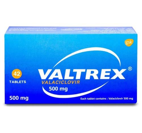 VALTREX 500MG 42TAB