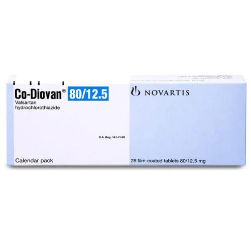 CO-DIOVAN 80/12.5 MG 28TAB