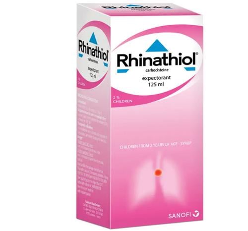 RHINATHIOL 125 INF 2% SYP