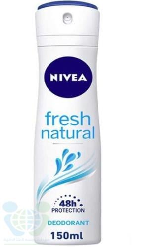 NIVEA DEODORANT SPRAY WOMEN FRESH NATURAL 150 ML