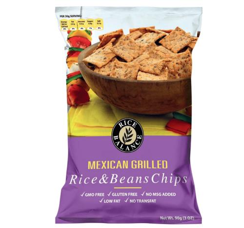 RICE BALANCE CHIPS MEXICAN GRILLED 90g