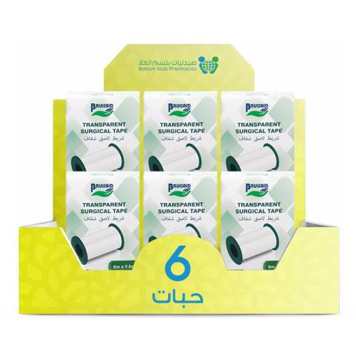 7.5cm Clear Plaster *6 Pieces | Value Box