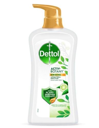 DETTOL SHOWER GEL ACTIVE-BOTANY GREEN TEA AND BERGAMOT 500 ML