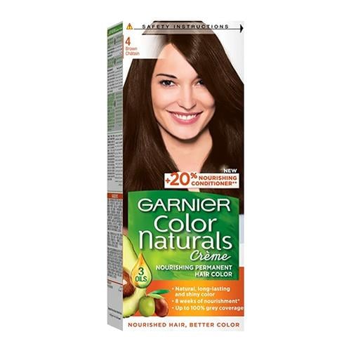 GARNIER HAIR DYE COLOR BROWN 4