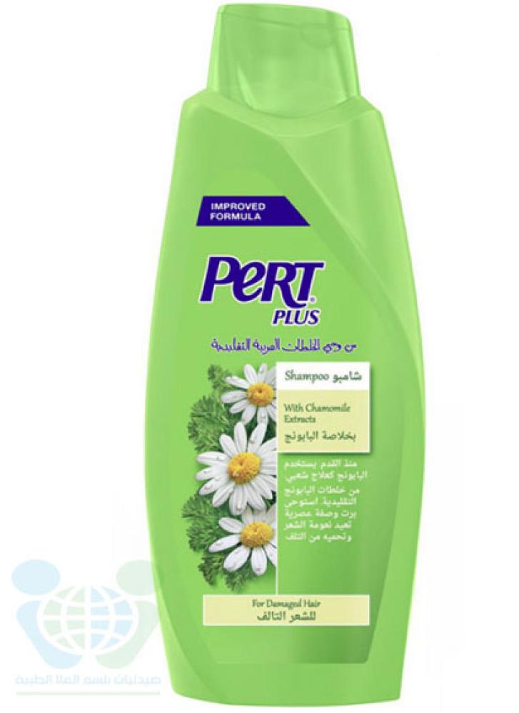 PERT PLUS HAIR SHAMPOO FOR DAMAGED HAIR CHAMOMILE 600 ML