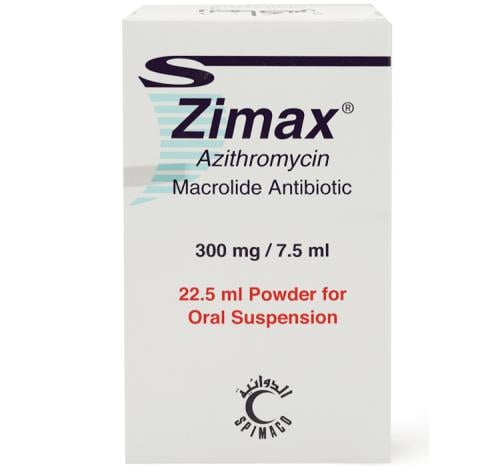 ZIMAX 300MG SUSP 22.5ML