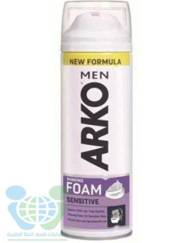 ARKO SHAVING FOAM SENSITIVE 300 ML
