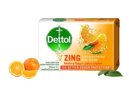 DETTOL SOAP BAR ZING 120 GM