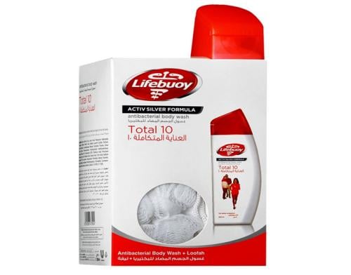 LIFEBUOY SHOWER GEL TOTAL CARE 300 ML + LOOF