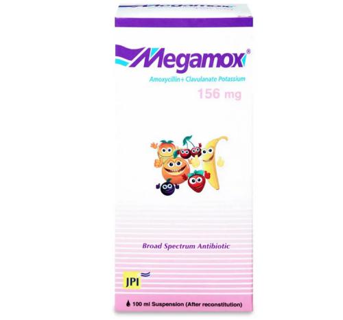 MEGAMOX 156MG SYRUP 100ML
