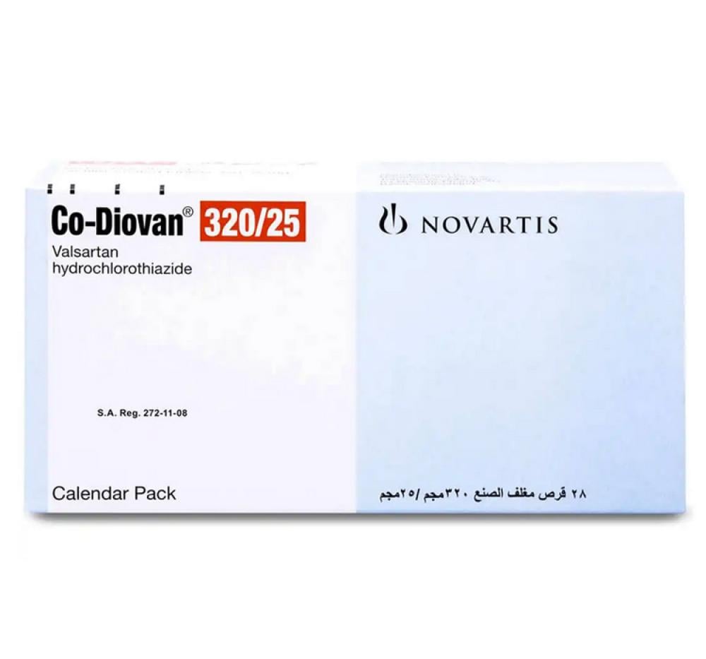CO-DIOVAN 320/25MG 28TAB