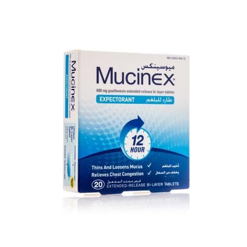 MUCINEX 600MG 20TAB