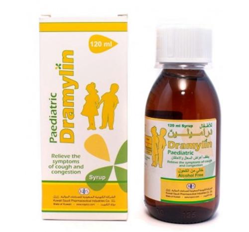 DRAMYLIN PAED SYP 120ML