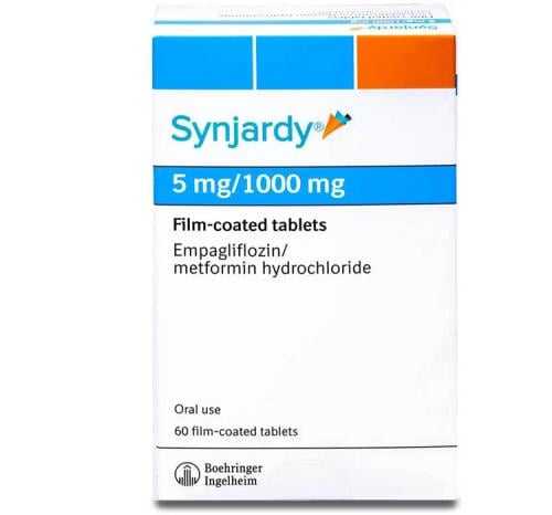 SYNJARDY 5MG/1000MG 60TAB