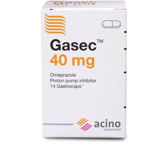 GASEC 40MG 14CAP