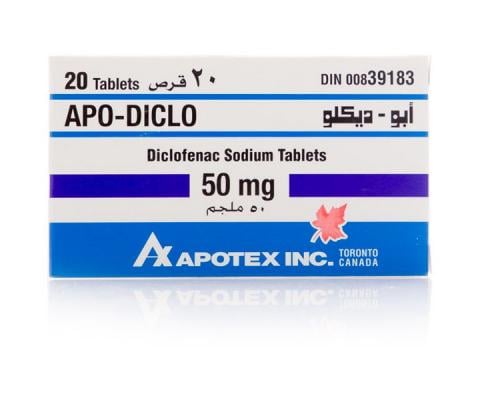 APO-DICLO 50MG 20CAP