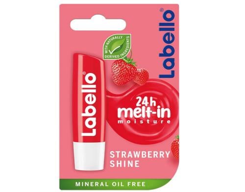 LABELLO LIP BALM STRAWBERRY FRUITY SHINE NO 85072