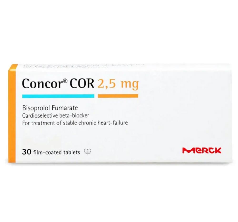 CONCOR 2.5MG 30TAB