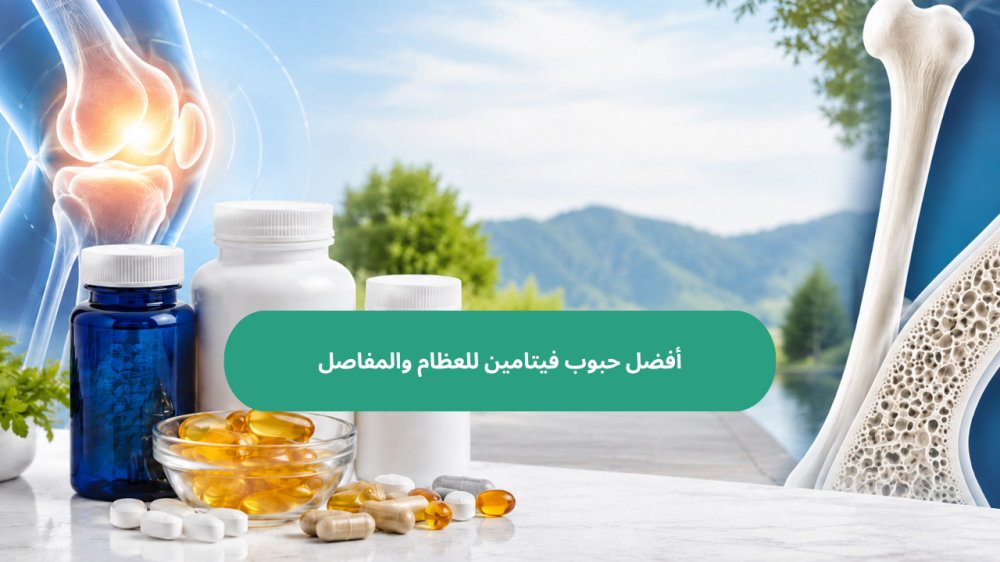 أفضل حبوب فيتامين للعظام والمفاصل