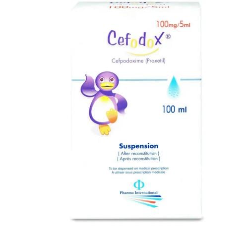 CEFODOX 100MG SUSP