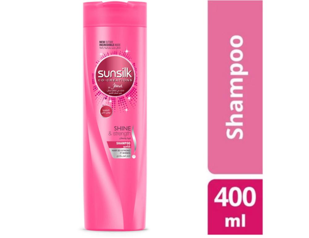 SUNSILK HAIR SHAMPOO STRENGTH - SHINE 400 ML
