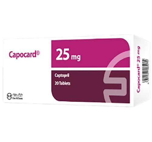CAPOCARD 25 MG 20 TAB