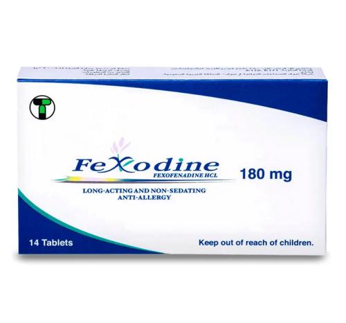 FEXODINE 180MG TABLETS