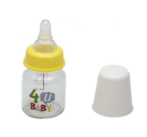 4U BABY FEEDING BOTTLE GLASS 60 ML