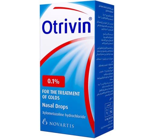 OTRIVIN NASAL DROPS 0.1% 10ML