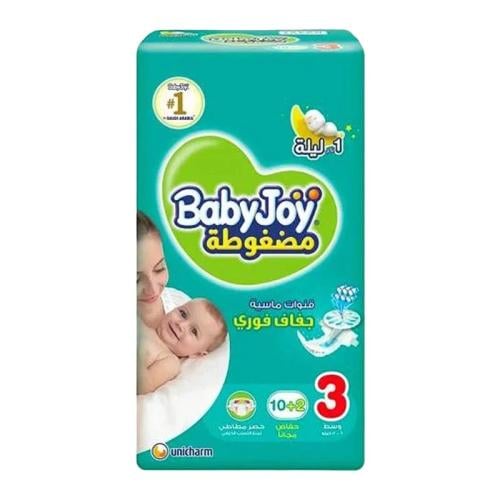 BABYJOY DIAPERSS 3 12 PCS